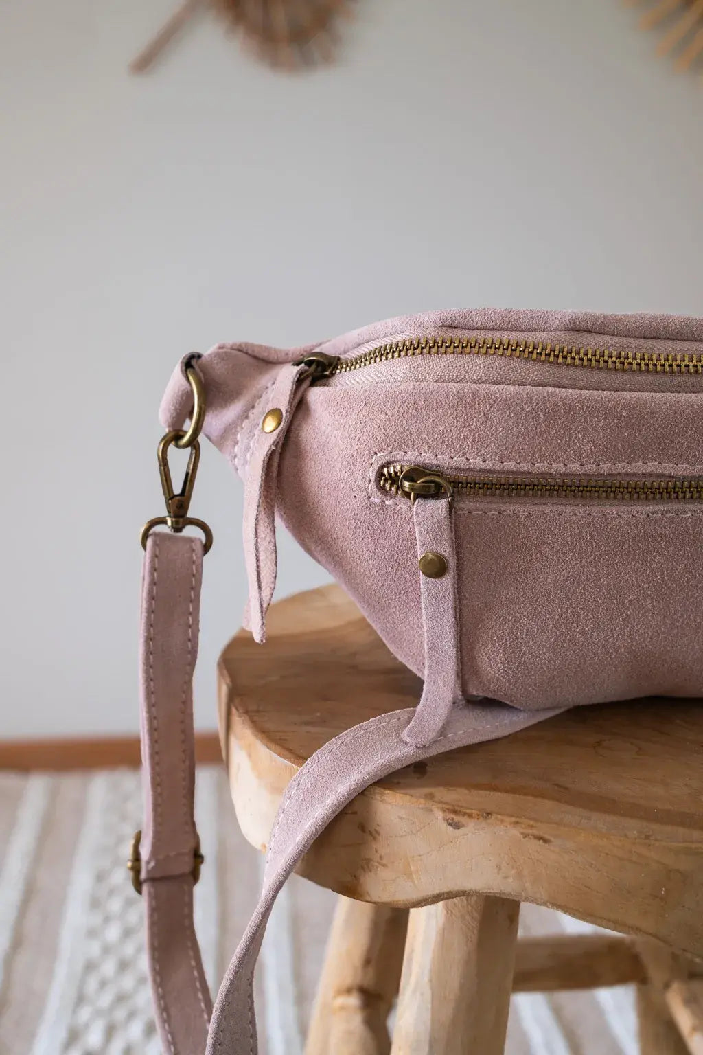 Hunter Bum Bag - Pale Pink