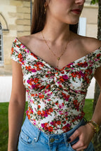 Top Leila Ecru