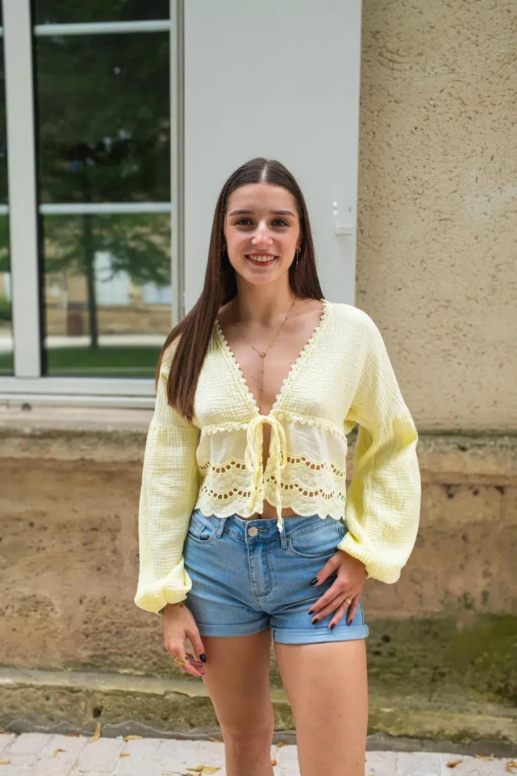 Blusa Clementina Amarilla