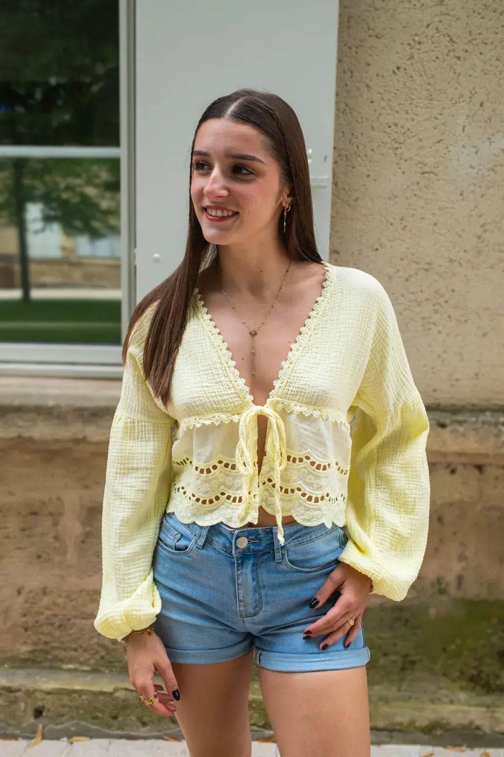 Blusa Clementina Amarilla