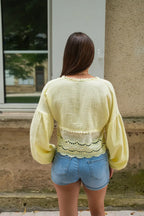 Blusa Clementina Amarilla