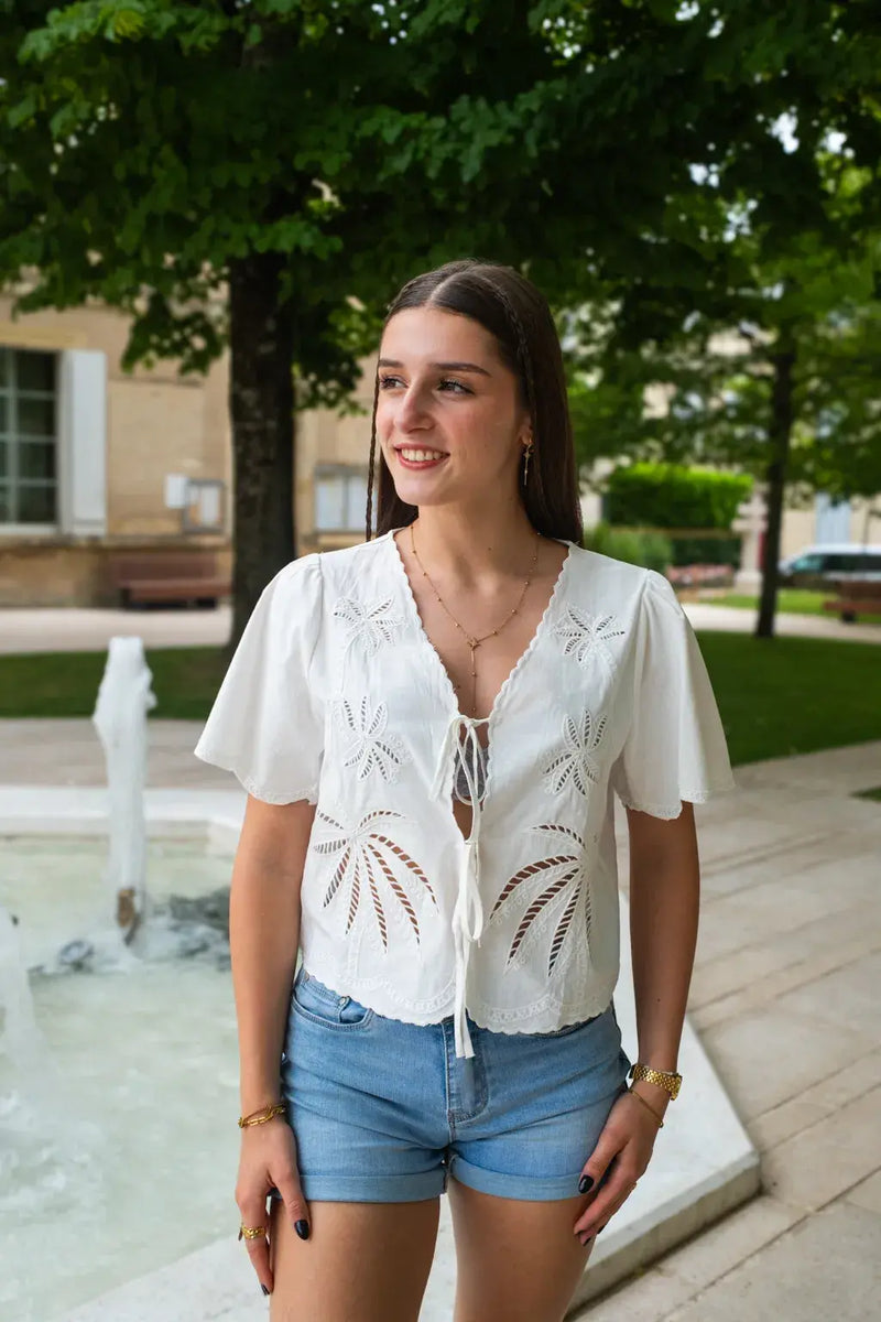 Blouse Suzy Écru