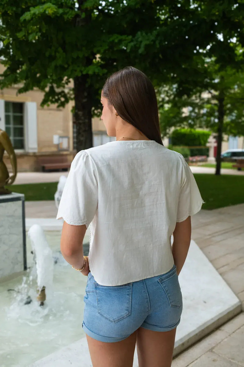 Blouse Suzy Écru