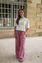 Pantalón Pola Rosa Viejo