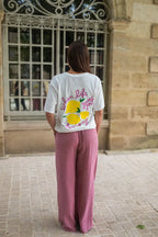 Pantalón Pola Rosa Viejo