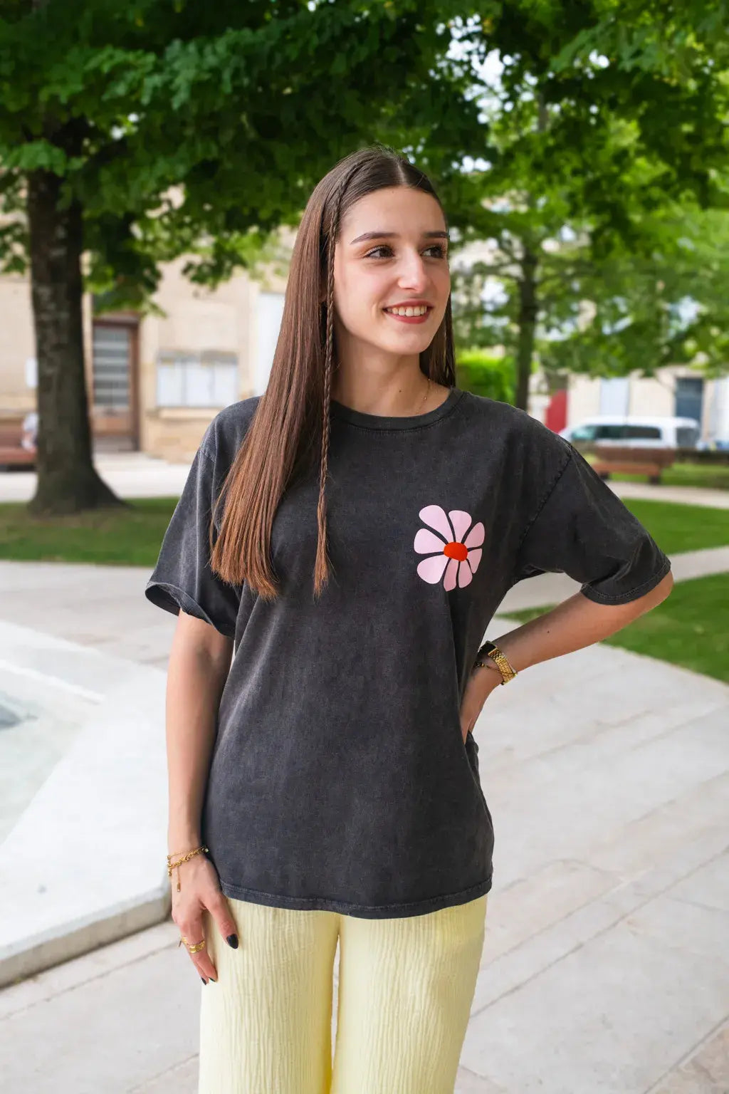 T-Shirt Maya Noir