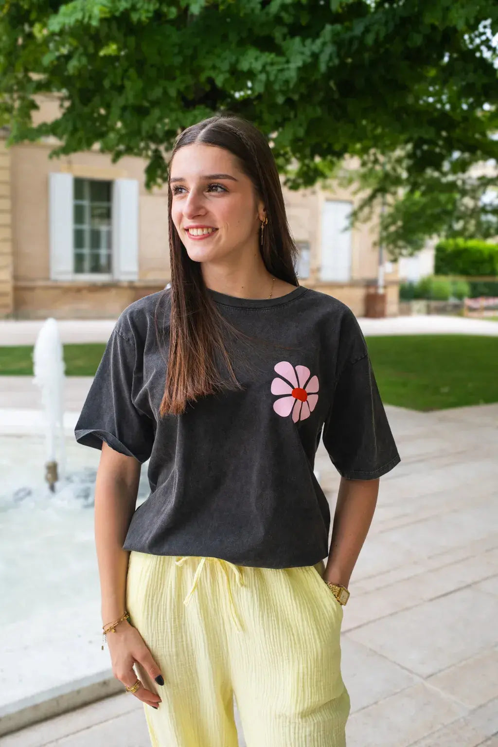 T-Shirt Maya Noir