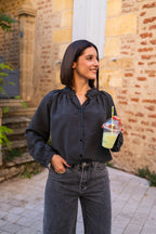 Camicetta Cleo - Grigia