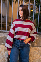 Camiseta Sammy - Burdeos
