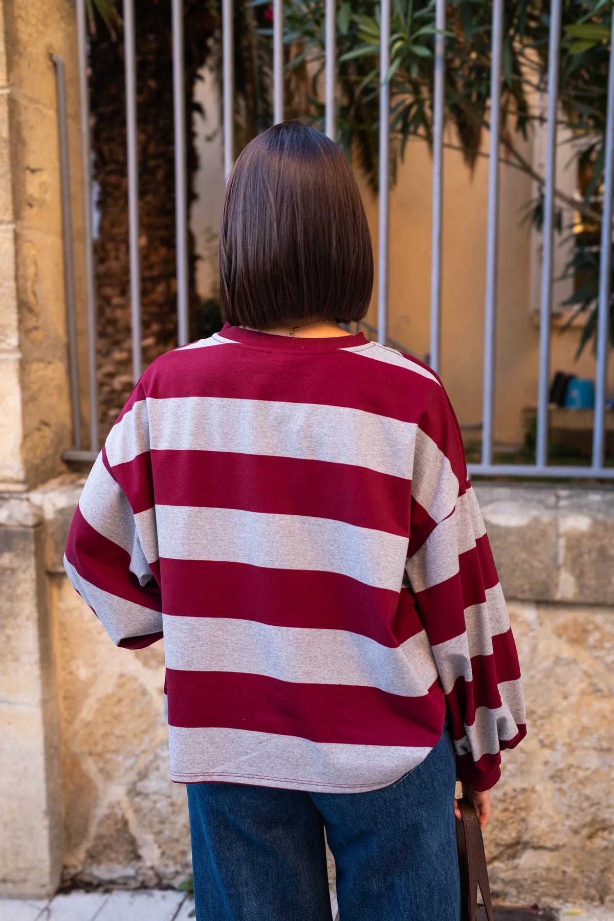 Camiseta Sammy - Burdeos