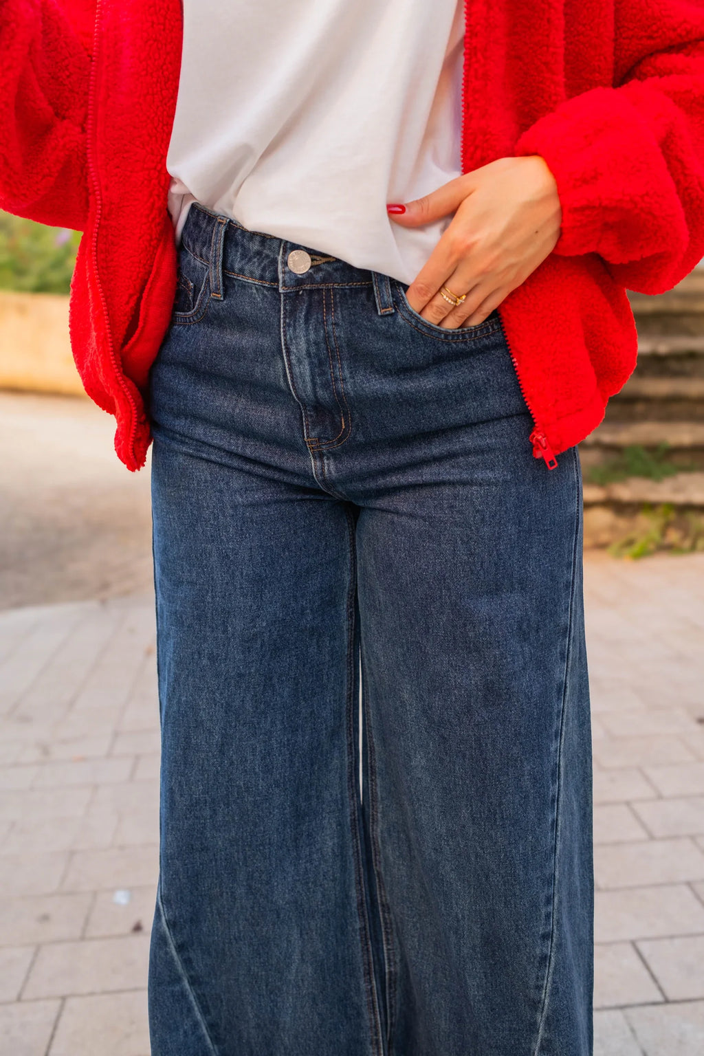 Bony Jeans - Dark Blue
