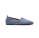 Slip-On de piel azul-gris - Lachoix