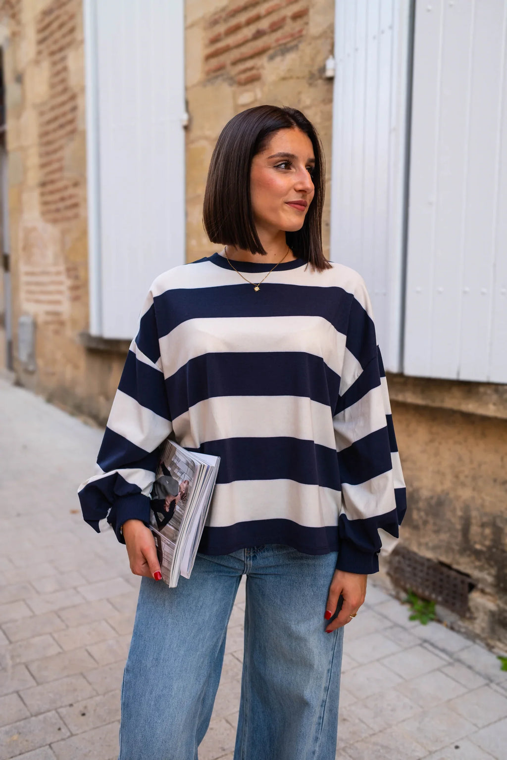 T-Shirt Sammy - Marineblauw