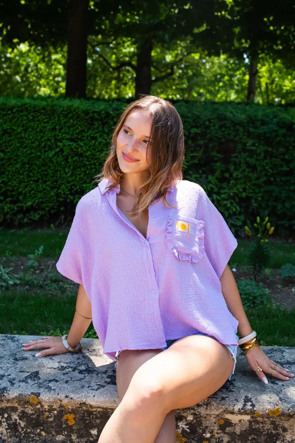 Sunny Lilac Shirt
