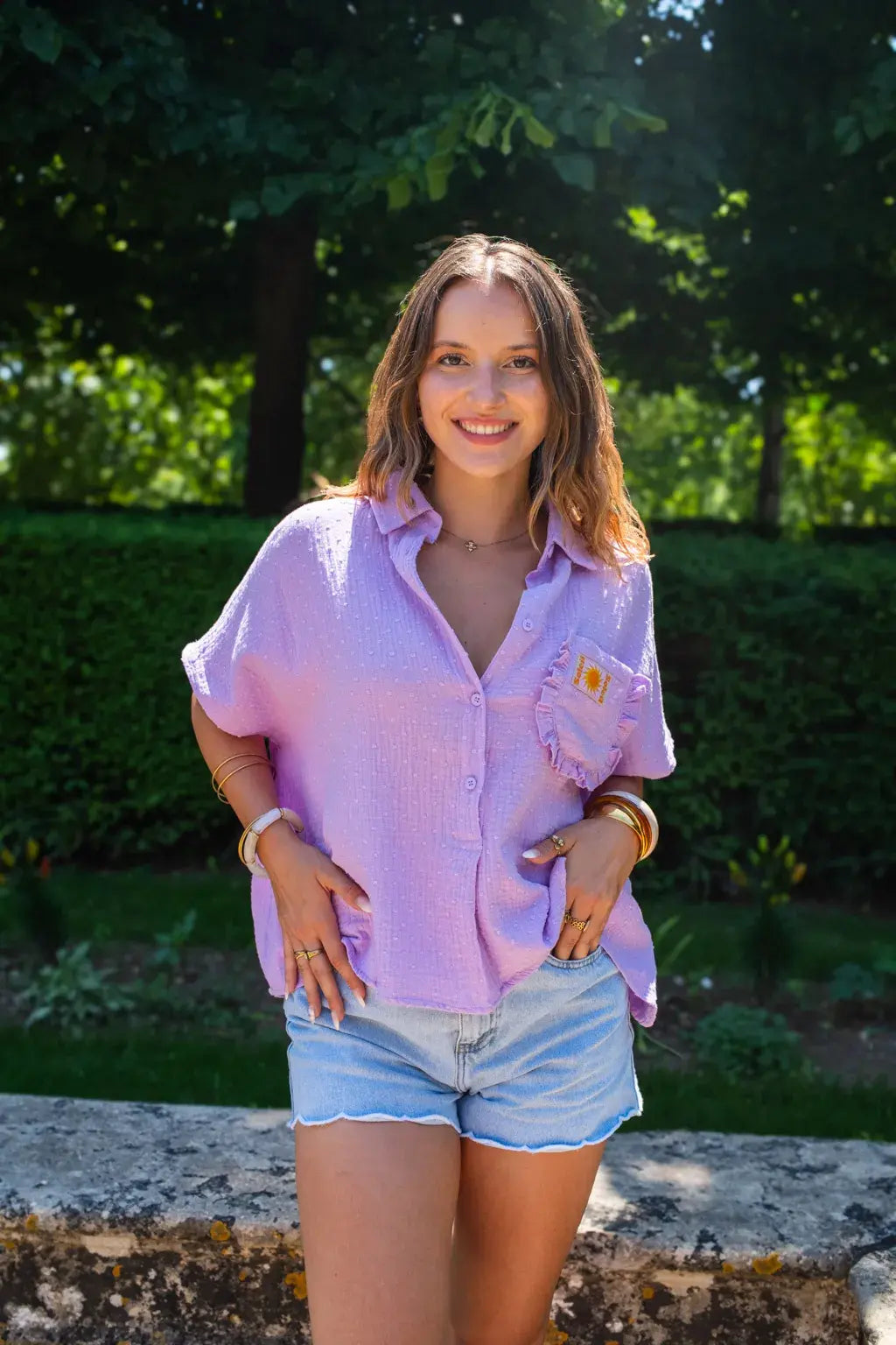 Sunny Lilac Shirt