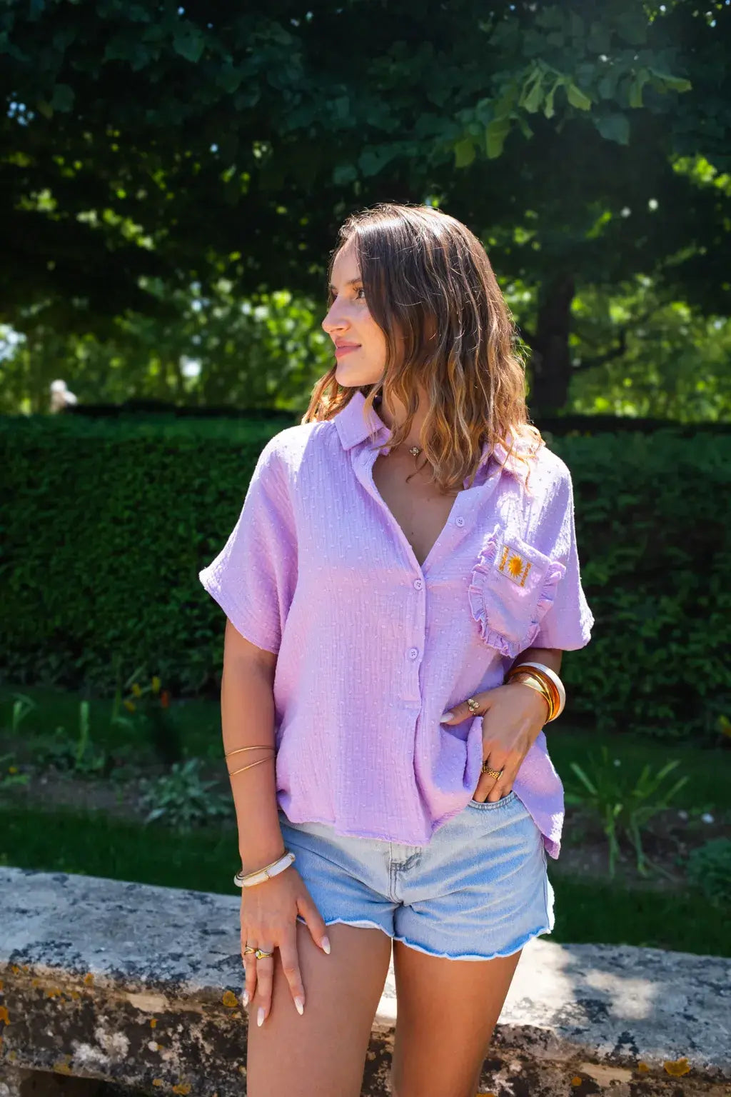 Sunny Lilac Shirt