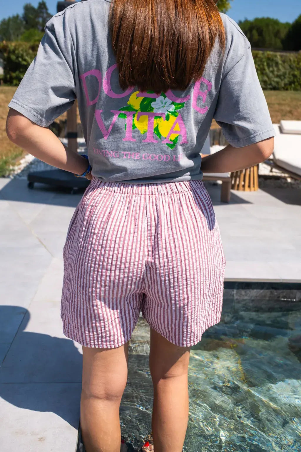 Pink Nikos Shorts