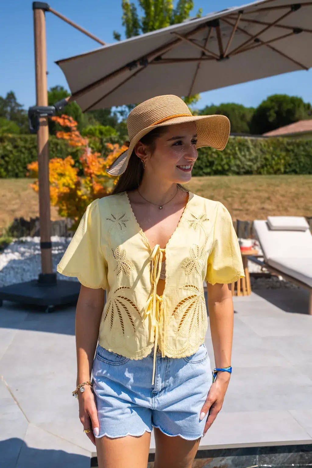 Yellow Suzy Blouse