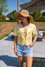 Yellow Suzy Blouse