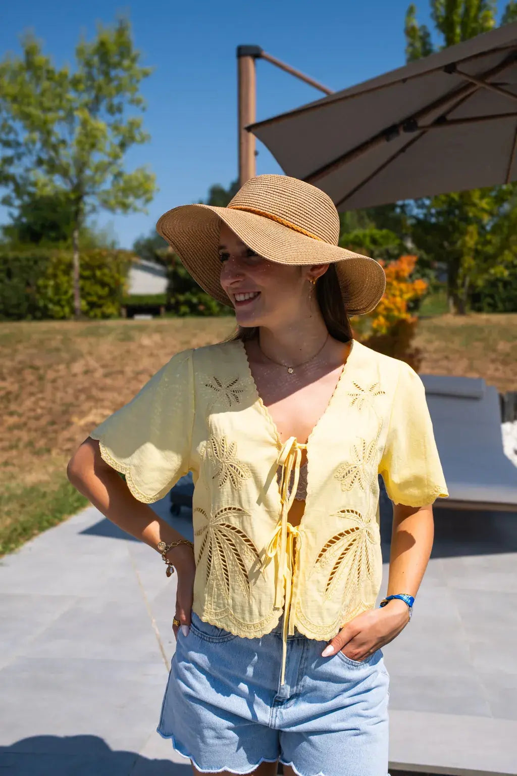 Yellow Suzy Blouse