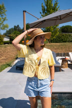 Yellow Suzy Blouse