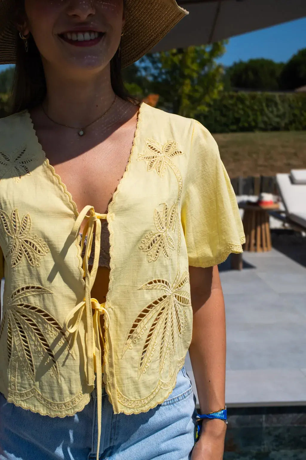Yellow Suzy Blouse