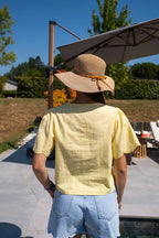 Yellow Suzy Blouse