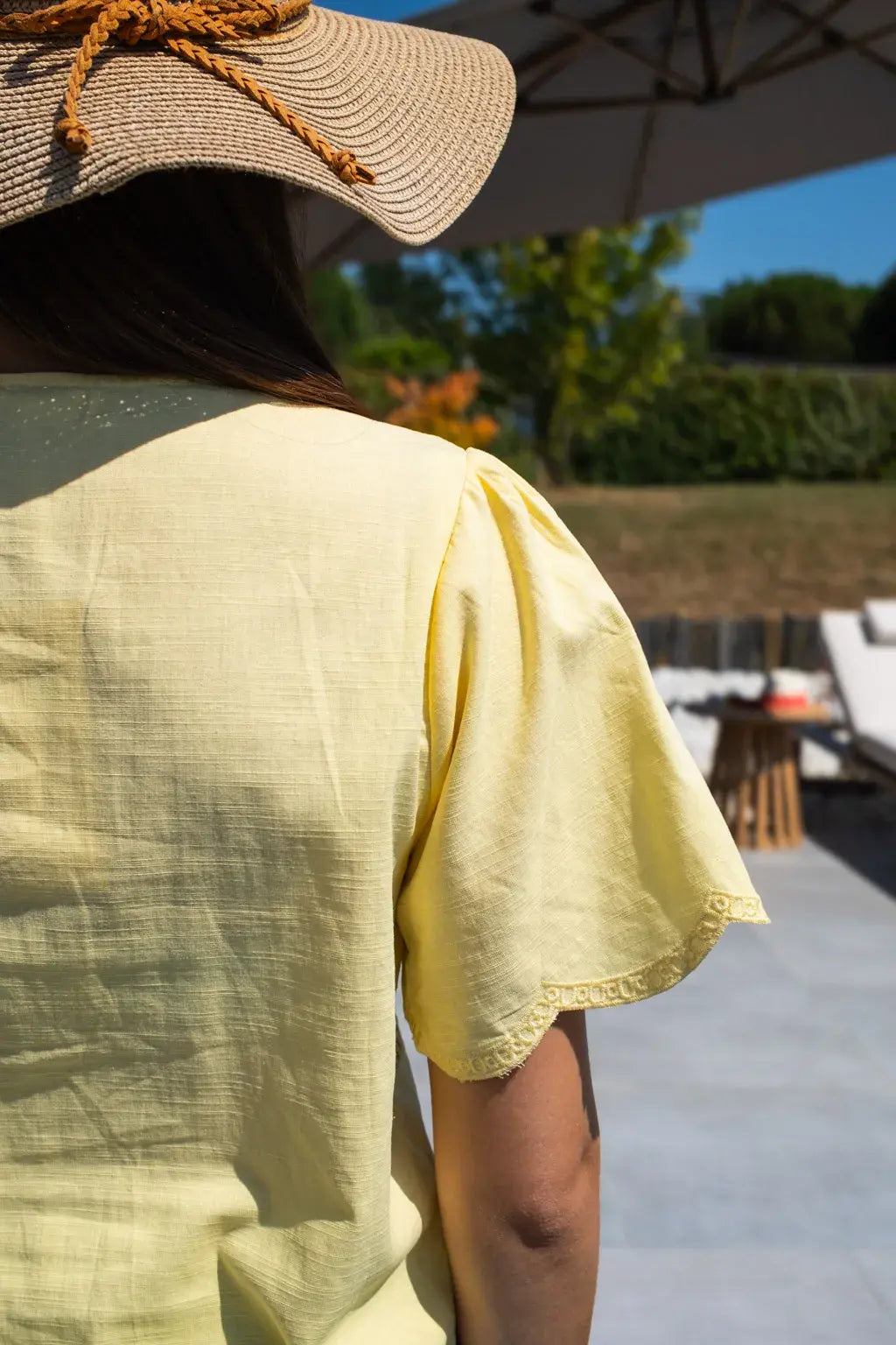 Yellow Suzy Blouse