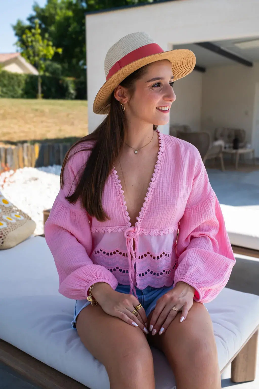 Clementine Blouse Pink