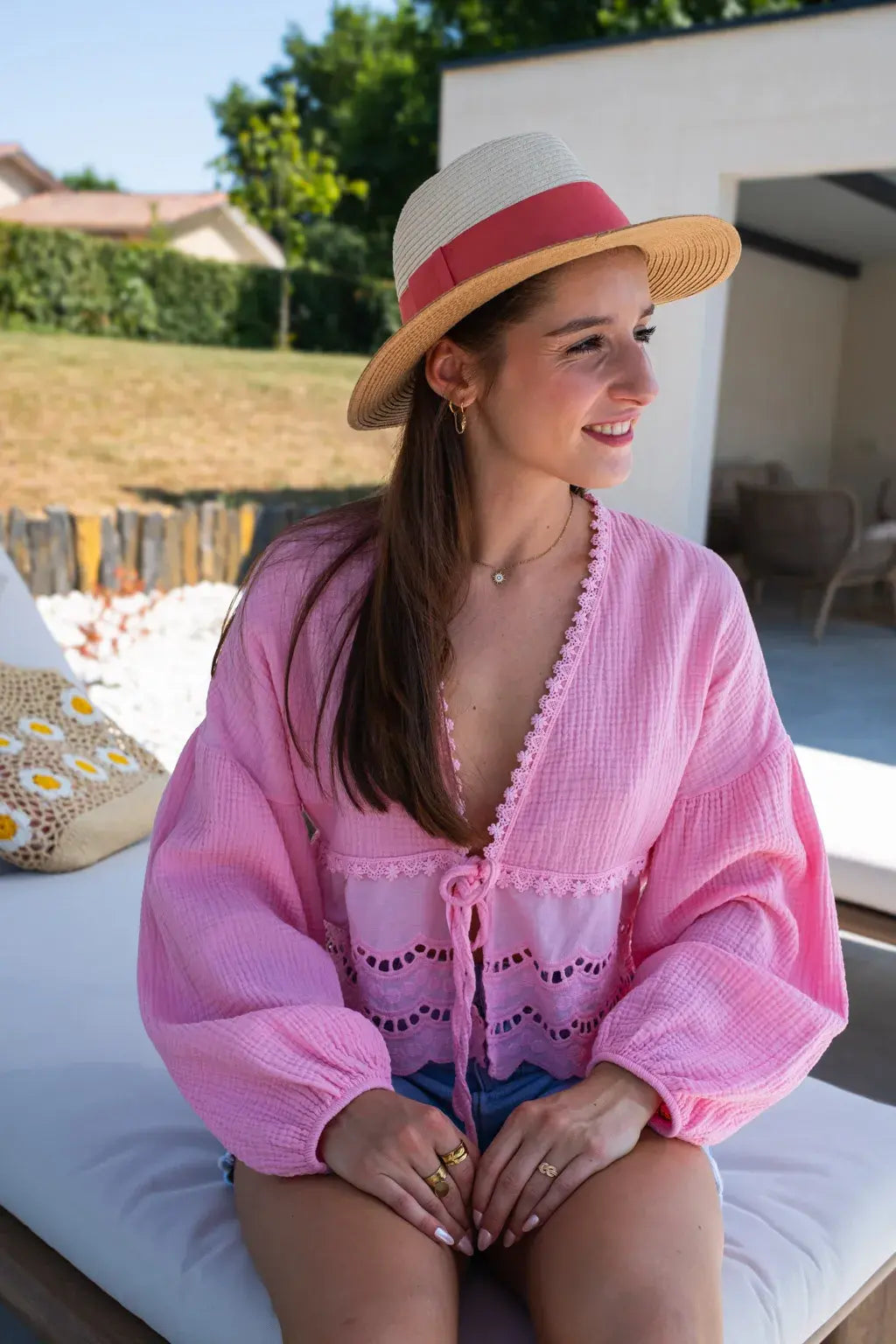 Clementine Blouse Pink