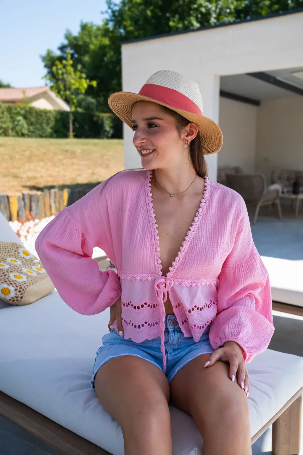 Clementine Blouse Pink