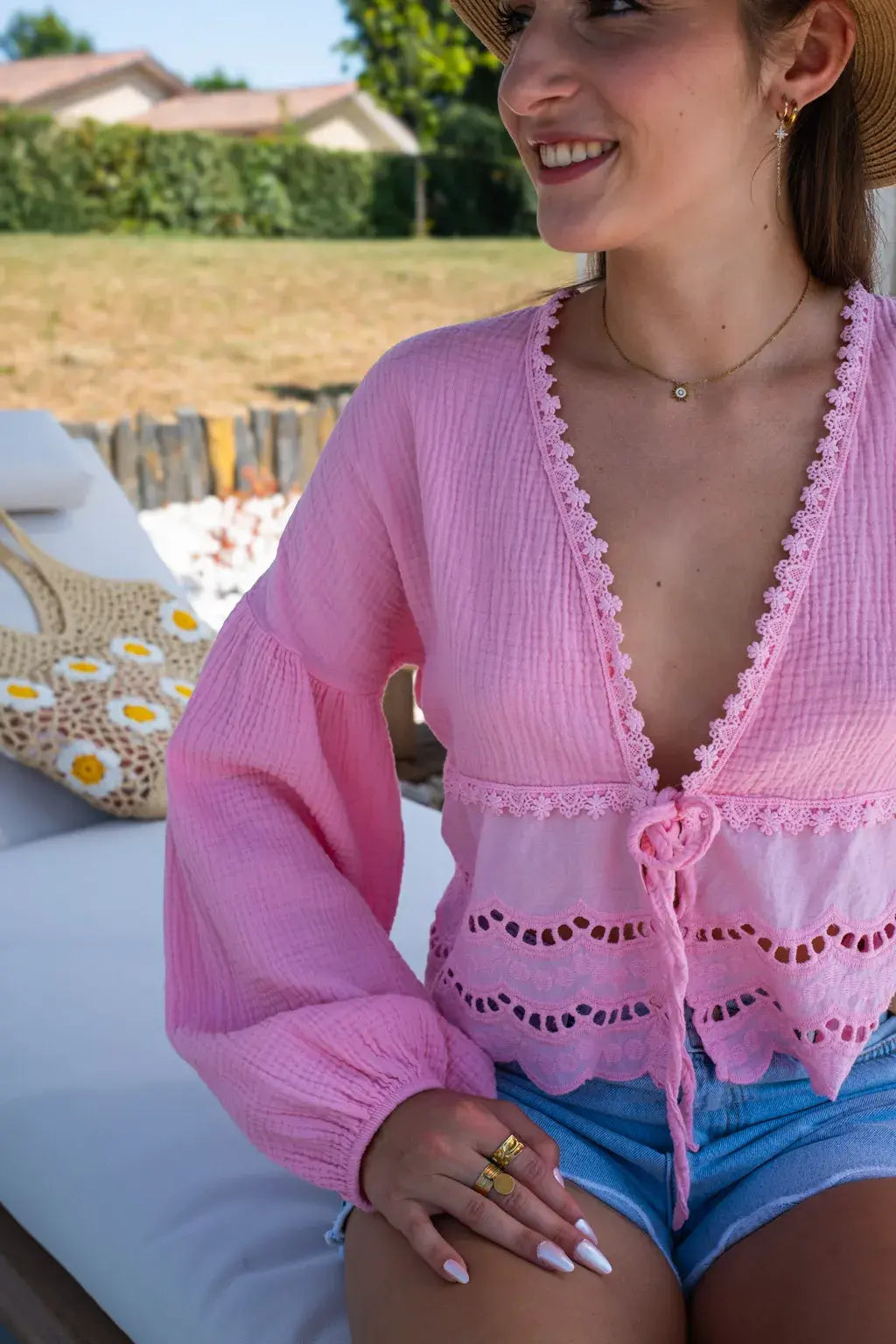 Clementine Blouse Pink