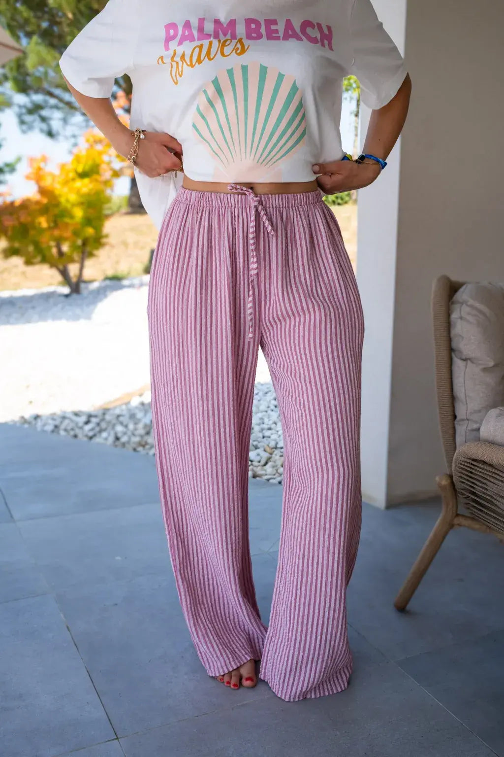 Pantalón Eline Rosa