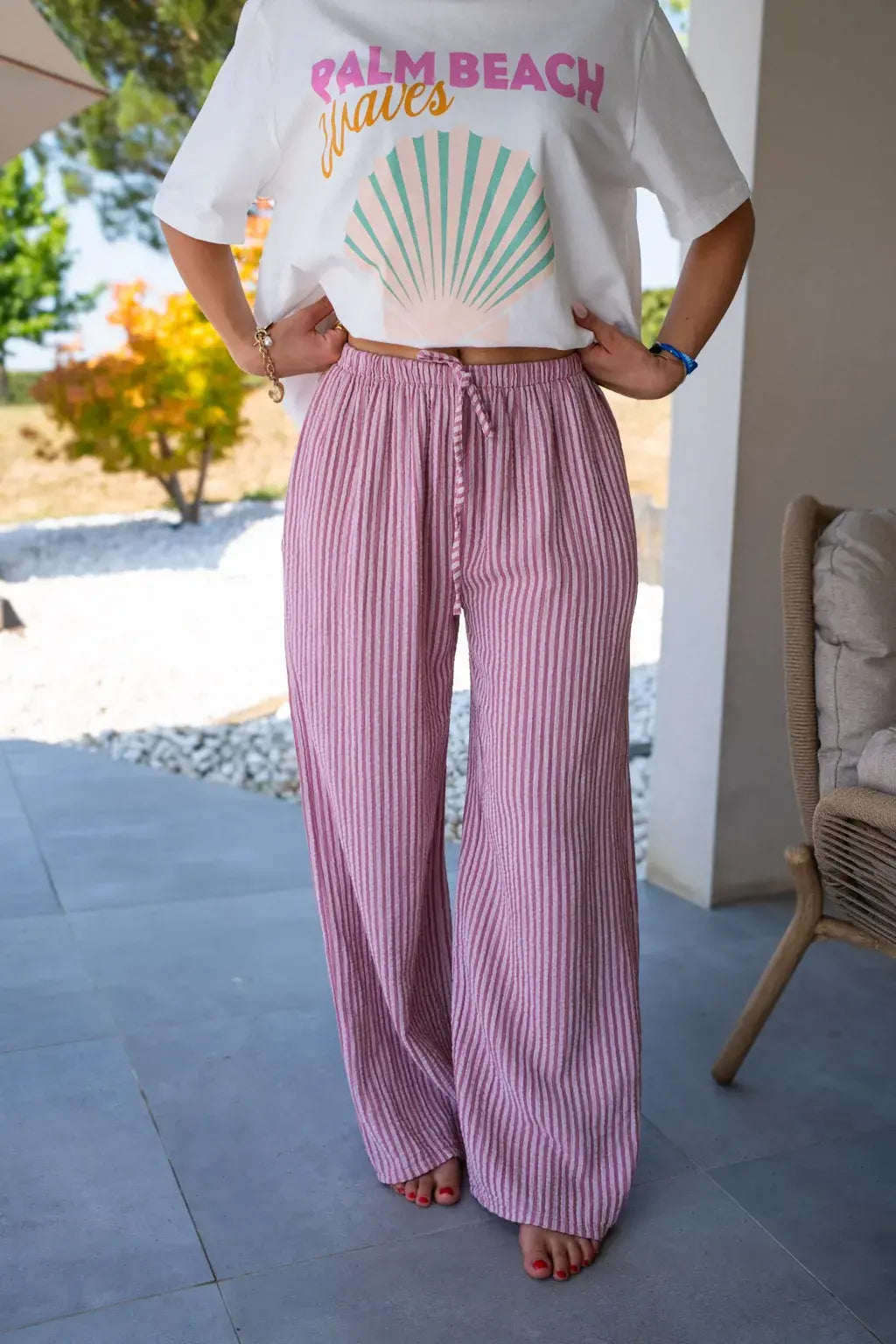 Pantalón Eline Rosa