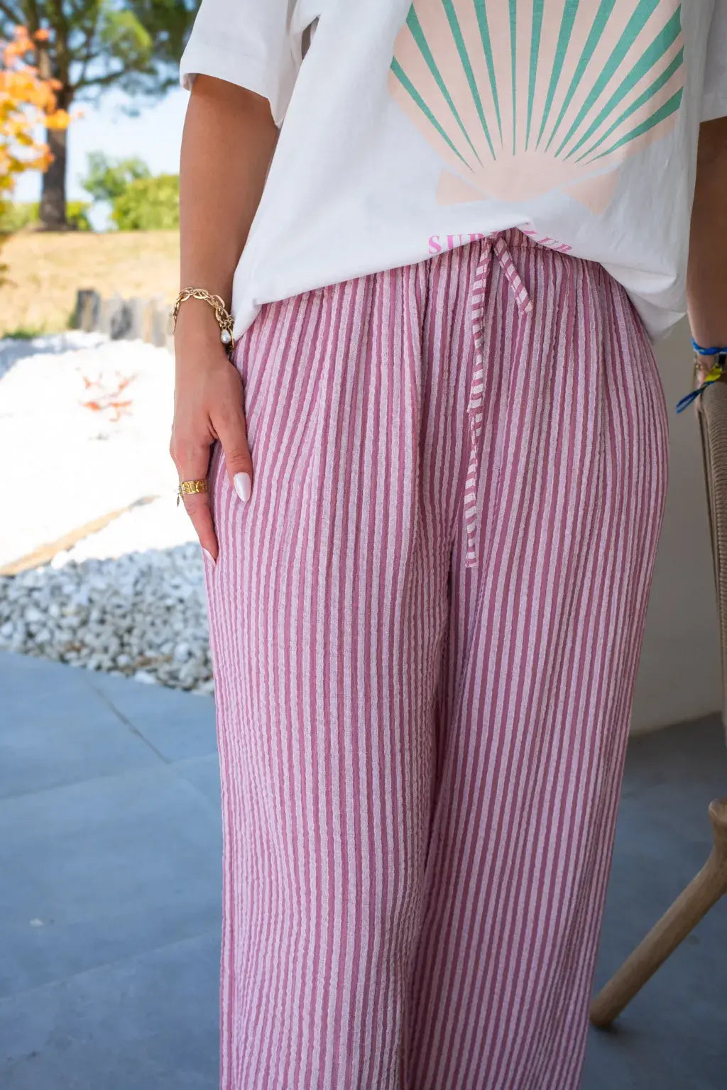 Pantalón Eline Rosa