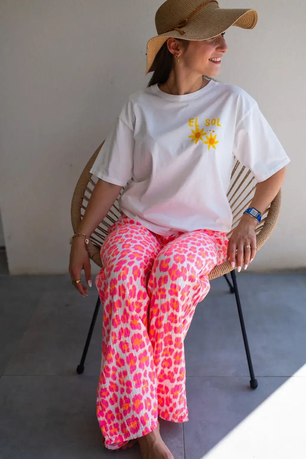 El Sol El Mar T-Shirt Ecru