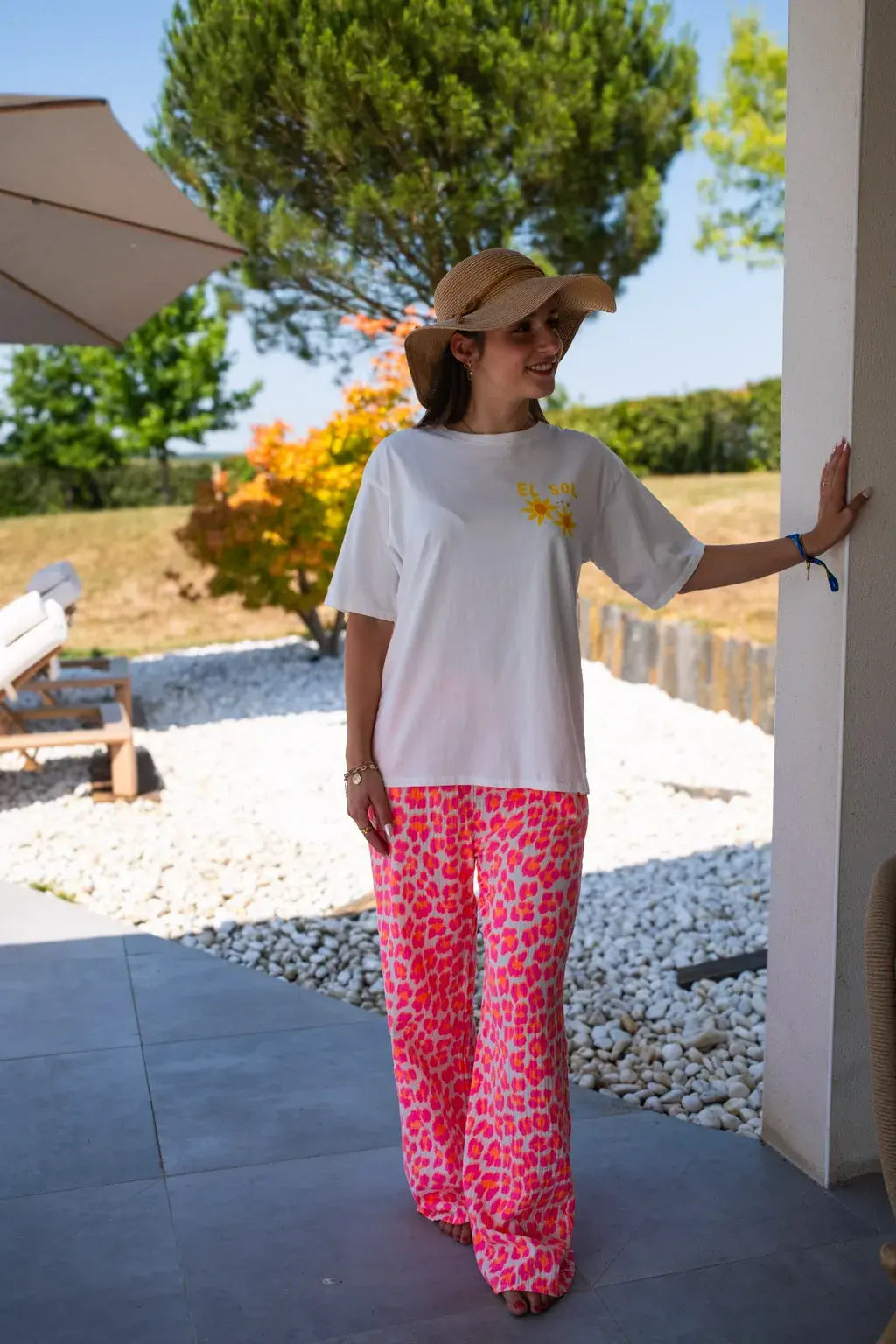El Sol El Mar T-Shirt Ecru