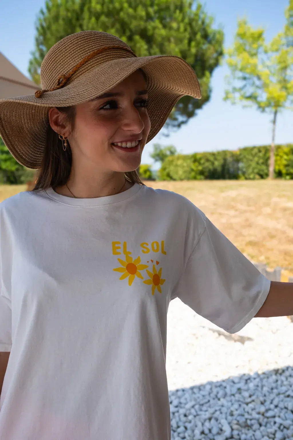 El Sol El Mar T-Shirt Ecru