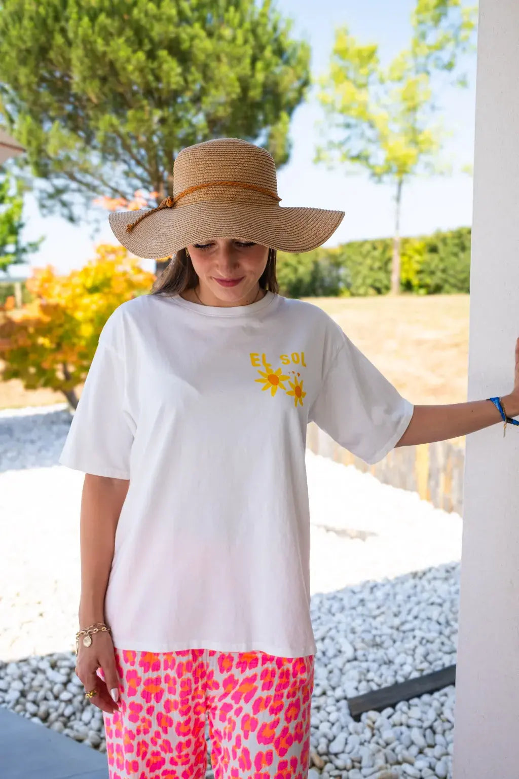 El Sol El Mar T-Shirt Ecru