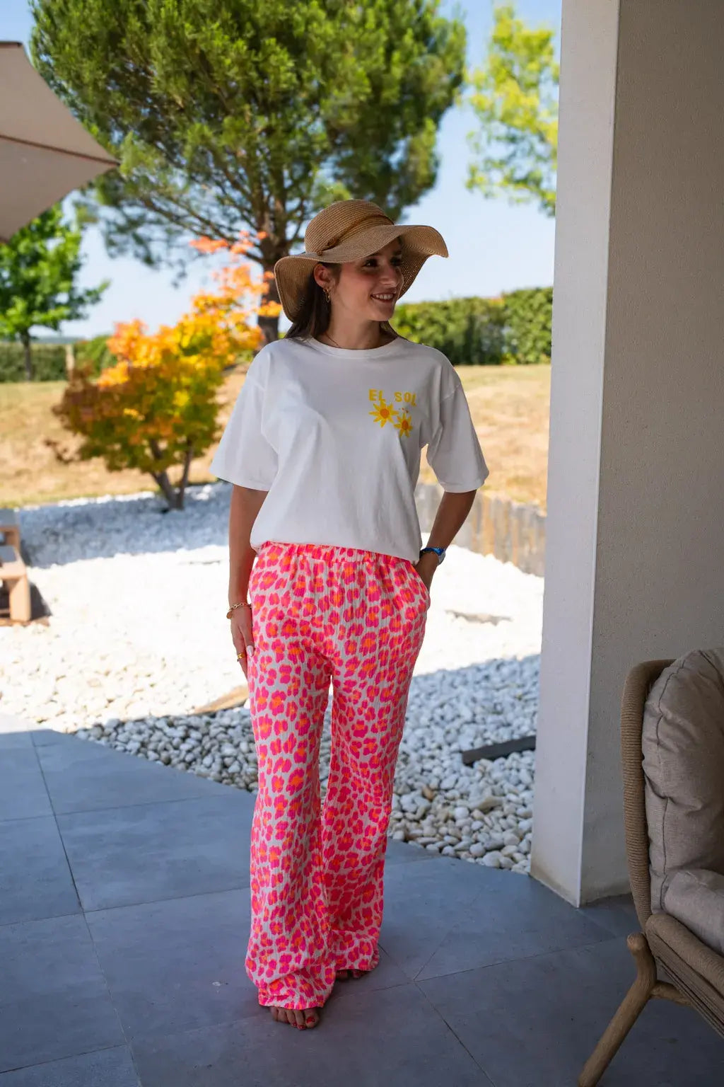 El Sol El Mar T-Shirt Ecru