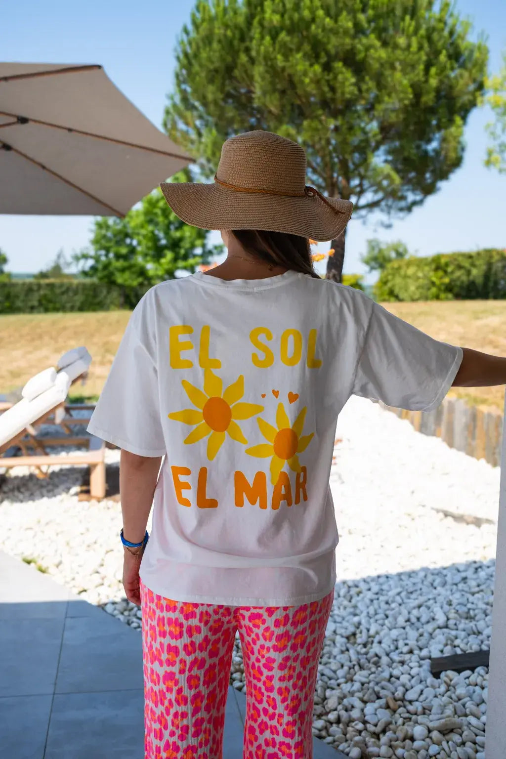 El Sol El Mar T-Shirt Ecru