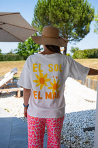 El Sol El Mar T-Shirt Ecru