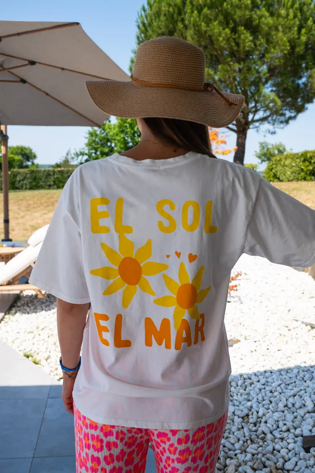 El Sol El Mar T-Shirt Ecru