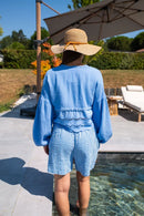 Short Nikos Bleu