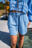 Short Nikos Bleu