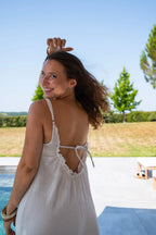 Vestido Salia Beige