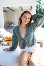 Blusa Clementina Caqui