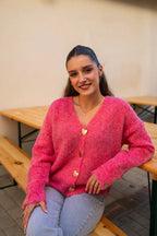 Cardigan Maja - Lyserød