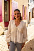 Blusa Balya Crudo