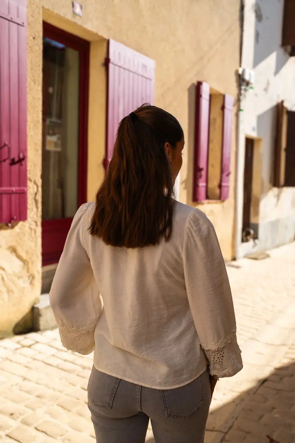 Blusa Balya Crudo